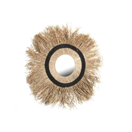 Wall mirror Romimex Natural Rattan 80 x 4 x 80 cm Circular by Romimex, Wall-Mounted Mirrors - Ref: D1618748, Price: 111,74 €,...