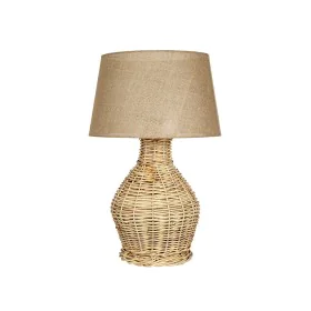 Desk lamp Romimex Natural Rattan 50 x 81 x 50 cm by Romimex, Bedside and Table Lamps - Ref: D1618754, Price: 138,91 €, Discou...