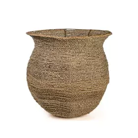 Planter Romimex Natural Natural Fibre 46 x 46 x 46 cm by Romimex, Cachepots - Ref: D1618757, Price: 86,24 €, Discount: %