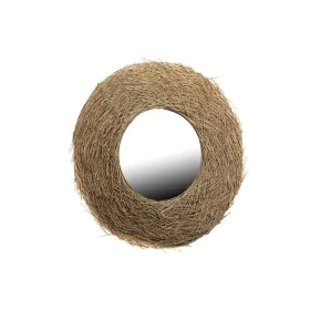 Wall mirror Romimex Nest Natural Rattan 110 x 20 x 110 cm Circular by Romimex, Wall-Mounted Mirrors - Ref: D1618759, Price: 2...