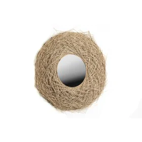 Miroir mural Romimex Nest Naturel Rotin 80 x 20 x 80 cm Rond de Romimex, Miroirs muraux - Réf : D1618760, Prix : 178,89 €, Re...