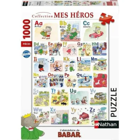 Puzzle Ravensburger Mes Héros 1000 Pièces (FR) de Ravensburger, Puzzles classiques - Réf : S7193303, Prix : 30,90 €, Remise : %