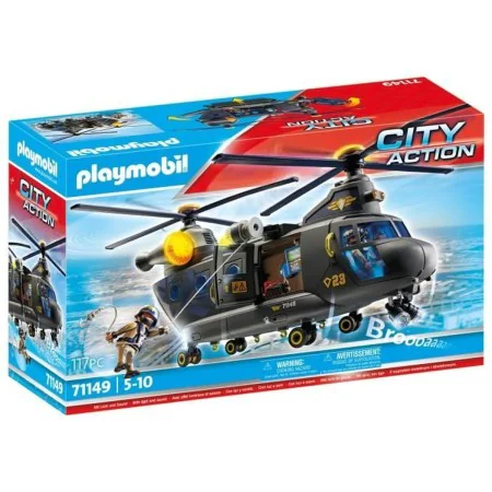 Toy set Playmobil Police Plane City Action Plastic by Playmobil, Games Collections - Ref: S7193305, Price: 97,27 €, Discount: %