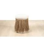 Taburete Romimex Blanco Cerámica Fibra natural 35 x 45 x 35 cm de Romimex, Sillas y sofás - Ref: D1618789, Precio: 105,50 €, ...