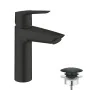 Mitigeur Grohe Start M Noir mat Métal de Grohe, Robinets de lavabo - Réf : S7193473, Prix : 138,21 €, Remise : %