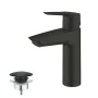 Mitigeur Grohe Start M Noir mat de Grohe, Robinets de lavabo - Réf : S7193474, Prix : 143,46 €, Remise : %