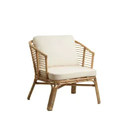 Armchair Romimex Natural 80 x 85 x 65 cm by Romimex, Chairs - Ref: D1618798, Price: 385,97 €, Discount: %