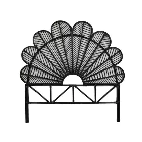 Headboard Romimex Black Rattan 160 x 160 x 5 cm by Romimex, Beds, structures and bases - Ref: D1618802, Price: 199,06 €, Disc...