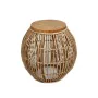 Side table Romimex Natural Metal Rattan 45 x 50 x 45 cm by Romimex, Tables - Ref: D1618804, Price: 133,85 €, Discount: %