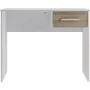 Bureau Blanc 90 x 50 x 74 cm de BigBuy Home, Bureaux et tables d'ordinateurs - Réf : S7193625, Prix : 96,50 €, Remise : %