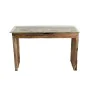 Console Romimex Naturel verre bois de teck 120 x 75 x 35 cm de Romimex, Tables - Réf : D1618829, Prix : 381,16 €, Remise : %