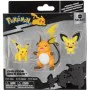 Conjunto de Figuras Pokémon Evolution Multi-Pack: Pikachu de Pokémon, Playsets de figuras de brincar - Ref: S7193697, Preço: ...