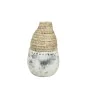 Vase Alexandra House Living White Beige Ceramic Rattan 25 x 40 x 25 cm by Alexandra House Living, Vases - Ref: D1618846, Pric...