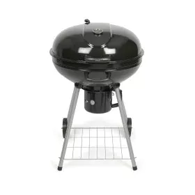 Barbecue a Carbone con Coperchio e Ruote Livoo DOC270 Nero Metallo Rotondo di Livoo, Barbecue all'aperto - Rif: S7193845, Pre...