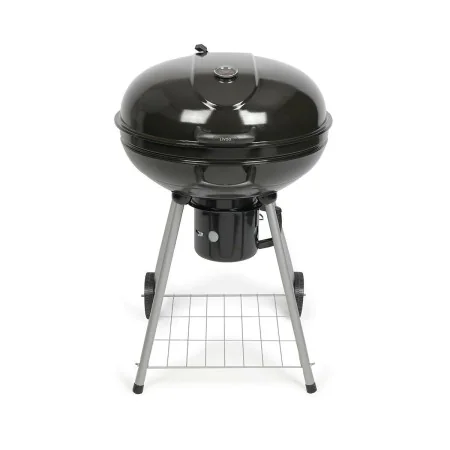 Coal Barbecue with Cover and Wheels Livoo DOC270 Black Metal Circular by Livoo, Outdoor barbecues - Ref: S7193845, Price: 168...