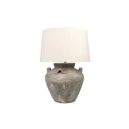 Lampe de bureau Romimex Gris Céramique 40 x 75 x 40 cm de Romimex, Lampes de chevet - Réf : D1618857, Prix : 145,58 €, Remise...