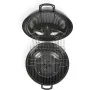 Coal Barbecue with Cover and Wheels Livoo DOC270 Black Metal Circular by Livoo, Outdoor barbecues - Ref: S7193845, Price: 168...