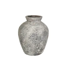 Vase Alexandra House Living Grau Terrakotta 25 x 35 x 25 cm von Alexandra House Living, Vasen - Ref: D1618862, Preis: 41,45 €...