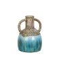 Vase Alexandra House Living Bleu Marron Terre cuite 20 x 30 x 20 cm Avec des poignées de Alexandra House Living, Vases - Réf ...