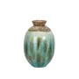 Vase Alexandra House Living Blue Brown Terracotta 22 x 35 x 22 cm by Alexandra House Living, Vases - Ref: D1618865, Price: 50...