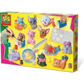 Jogo de Trabalhos Manuais SES Creative Plaster casting dogs and cats de SES Creative, Modelação e escultura - Ref: S7193975, ...