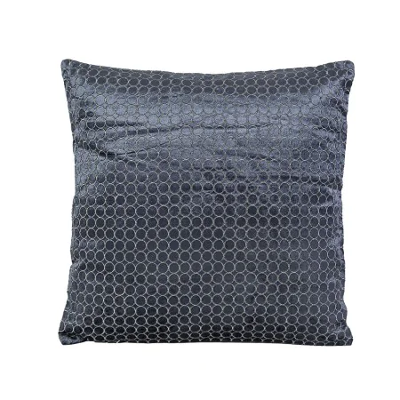 Cushion Romimex Dark blue Velvet 45 x 10 x 45 cm Embroidery by Romimex, Cushions - Ref: D1618921, Price: 31,59 €, Discount: %