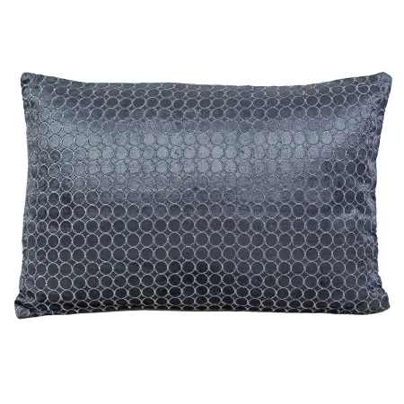 Coussin Romimex Bleu foncé Velours 45 x 10 x 30 cm Broderie de Romimex, Coussins - Réf : D1618922, Prix : 27,79 €, Remise : %