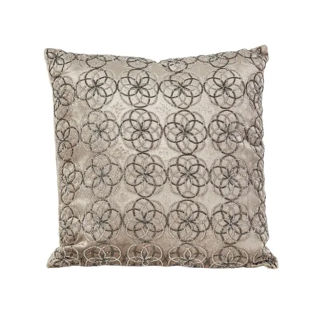 Coussin Romimex Beige Velours 45 x 10 x 45 cm de Romimex, Coussins - Réf : D1618927, Prix : 42,96 €, Remise : %