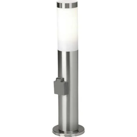 Borne d'eclairage LED Brilliant Argenté Acier inoxydable de Brilliant, Eclairage pour chemins - Réf : S7194125, Prix : 38,62 ...