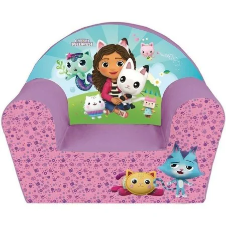 Fauteuil pour enfant Gabby's Dollhouse 33 x 52 x 42 cm de Gabby's Dollhouse, Chaises - Réf : S7194184, Prix : 55,38 €, Remise...