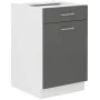 Mueble de cocina PREGO Gris 50 x 60 x 86 cm de BigBuy Home, Módulos - Ref: S7194192, Precio: 153,75 €, Descuento: %