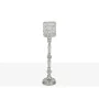 Candleholder Romimex Silver 12 x 44 x 12 cm Wineglass by Romimex, Candelabras and candle holders - Ref: D1618958, Price: 51,7...