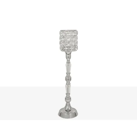 Candleholder Romimex Silver 12 x 44 x 12 cm Wineglass by Romimex, Candelabras and candle holders - Ref: D1618958, Price: 51,7...