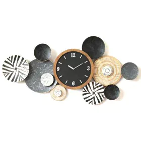 Horloge Murale Romimex Multicouleur Métal 128 x 64 x 7 cm de Romimex, Pendules murales - Réf : D1618966, Prix : 212,84 €, Rem...