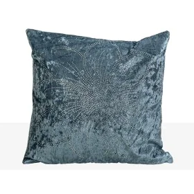 Coussin Romimex Bleu 45 x 45 x 10 cm de Romimex, Coussins - Réf : D1618971, Prix : 20,05 €, Remise : %