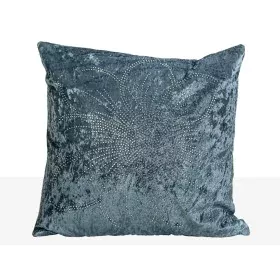 Cushion Romimex Blue 45 x 45 x 10 cm by Romimex, Cushions - Ref: D1618971, Price: 21,42 €, Discount: %