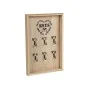 Key rack Romimex Natural MDF Wood 20 x 30 x 3 cm by Romimex, Key Hooks - Ref: D1618974, Price: 19,11 €, Discount: %