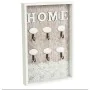 Key rack Romimex White Natural MDF Wood 20 x 30 x 3 cm by Romimex, Key Hooks - Ref: D1618976, Price: 19,11 €, Discount: %