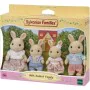 Figurine Sylvanian Families 5706 Lapin Famille 4 Pièces de Sylvanian Families, Playsets de figurines de jouets - Réf : S71943...