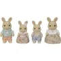 Figure Sylvanian Families 5706 Rabbit Family 4 Pieces by Sylvanian Families, Toy figures playsets - Ref: S7194342, Price: 47,...