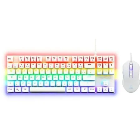 Tastatur und Gaming Maus The G-Lab MERCURY W Weiß von The G-Lab, Tastatur-Maus-Sets - Ref: S7194350, Preis: 72,16 €, Rabatt: %