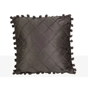 Cushion Romimex Grey 40 x 5 x 40 cm by Romimex, Cushions - Ref: D1618984, Price: 17,70 €, Discount: %