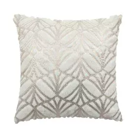 Coussin Romimex Blanc Argenté 5 x 45 x 45 cm de Romimex, Coussins - Réf : D1618995, Prix : 16,98 €, Remise : %