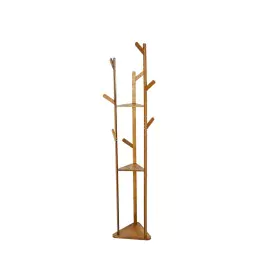 Hat stand Romimex Natural MDF Wood 33 x 155 x 33 cm by Romimex, Coat Racks - Ref: D1619015, Price: 43,34 €, Discount: %