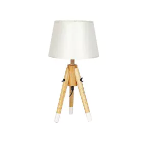 Lampada da tavolo Romimex Naturale Legno MDF 24 x 48 x 24 cm di Romimex, Lampade da tavolo e abat-jour - Rif: D1619035, Prezz...