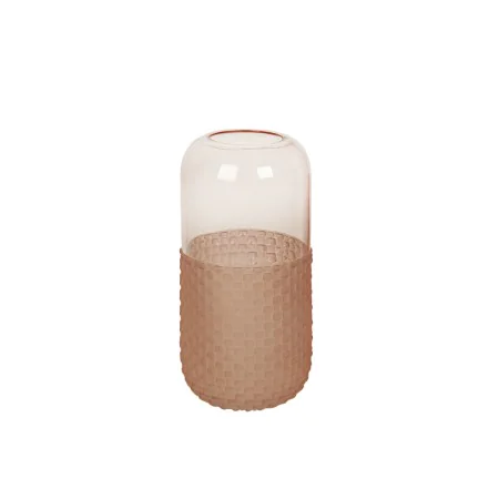 Vase Romimex Pink Glass 12 x 25 x 12 cm by Romimex, Vases - Ref: D1619061, Price: 21,71 €, Discount: %