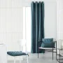 Rideau TODAY Vert turquoise 140 x 240 cm de TODAY, Rideaux et draperies - Réf : S7194696, Prix : 30,49 €, Remise : %