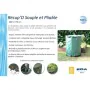 Kit de récupération de pluie EDA Pliable Flexible Ø 80 x 98 cm 500 L de EDA, Collecteurs d'eau de pluie - Réf : S7194718, Pri...