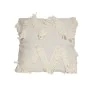 Cushion Romimex Cream With tassles 45 x 10 x 45 cm by Romimex, Cushions - Ref: D1619186, Price: 16,17 €, Discount: %