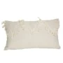 Cushion Romimex Cream With tassles 30 x 10 x 50 cm by Romimex, Cushions - Ref: D1619187, Price: 15,40 €, Discount: %